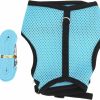 Small Animal OKJHFD | Okjhfd Mini Pet Harness Set, Adjusting Buckle Breathable Small Animals Vest Harness Set With Mesh Leash For Rabbit Squirrel Bunny Ferret Guinea Pig,3 Sizes,Blue(L)