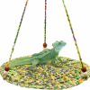 Small Animal Oooct | Oooct Reptile Hammock Swing Hanging Bed, Cute Lizard Swing Toy, Cotton Lizard Bed, Reptile Summer Bed For Bearded Dragon Leopard Gecko Lizard Birds Parrots