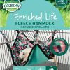 Small Animal Oxbow | Oxbow Animal Health Oxbow Enriched Life Small Animal Accessories - Hammock For Rabbits, Guinea Pigs, Chinchillas, Rats, Ferrets & Other Small Pets - Fleece