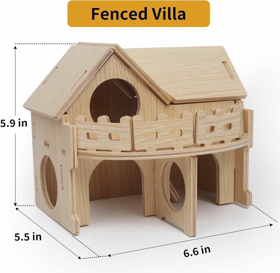 Small Animal Btnue | Btnue Hmaster Cage, Small Animal Cage Or Hamster Habitats Enclosure For Hamster, Guinea Pigs, Rabbits, And Others