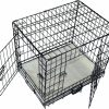 Small Animal Back on Track | Cool Runners Tall Boy Small Wire Pet Crate 22\" X 13\" X 16\" With Bonus Faux Sheepskin Mattress