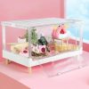 Small Animal Ruexue | Ruexue Hamster Cage & Guinea Pig Cages,Fully Transparent And Eco-Friendly Large Acrylic Cage For Small Animal Pets,Such As:Bearded Dragon,Rat,Hedgehog,Chameleon,Iguana, Etc (27.5Lx16.9Wx13.4H Inches)