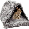 Small Animal Hamiledyi | Rabbit Warm Hideout Tent Guinea Pig Foldable Bed Small Animal Pet Winter Warm House For Dwarf Rabbits Hamster Bunny Ferrets Rats Hedgehogs Chinchilla